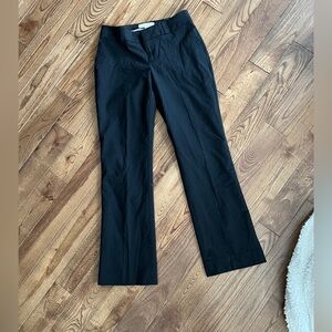 BANANA REPUBLIC Black Dress Pants 0 Petite Martin Fit